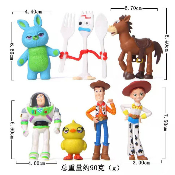 卡通玩具总动员巴斯光年潮流人偶手办周边蛋糕模型摆件生日礼品|undefined
