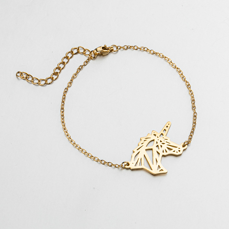 Stainless Steel Fashion Plating Animal No Inlaid Bracelets display picture 4