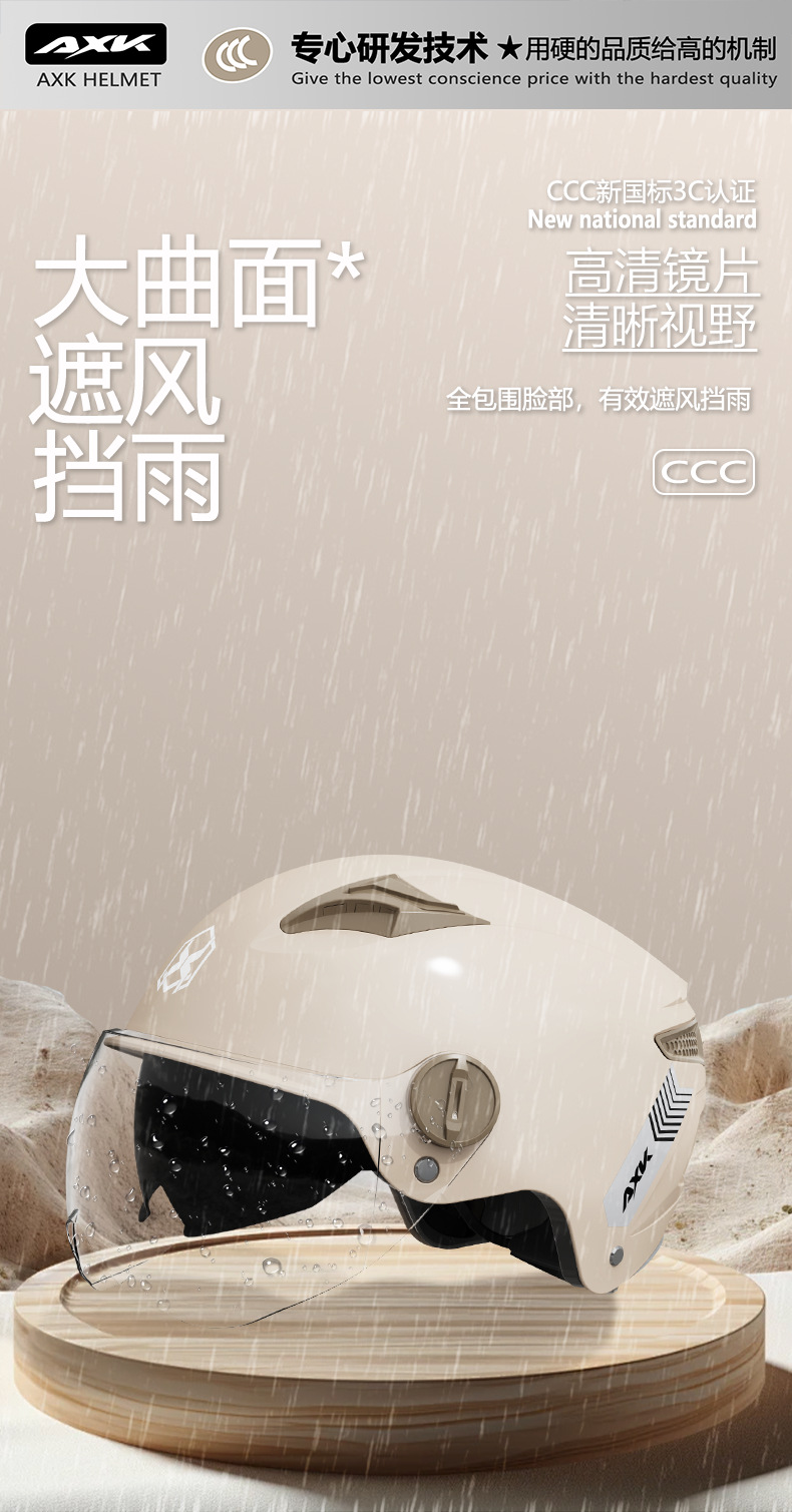 Factory 3C Certified New National Standard Electric Summer Sun Protection Battery Bike Helmet for Women and Men, All-Season Safety Helmet