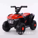 厂家供货 越野四轮儿童电动摩托车宝宝三轮车电瓶童车1-6岁小孩可