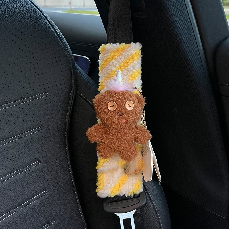 Protector de Hombro para Cinturón de Seguridad de Poliéster para Auto image 9