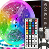 跨境代发款LED Strip Light With 44key Remote Control Can|ms
