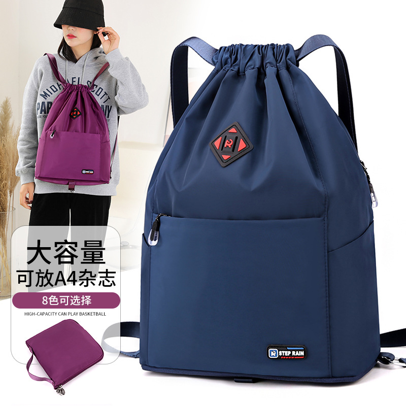 Bolso de bolsillo de raqueta de pico, mochila de moda para madres, bolso plegable, bolso de ocio al aire libre, mochila resistente a derramamientos