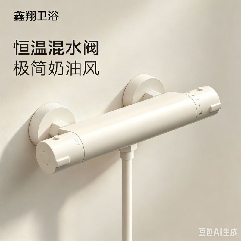 Thermostatic water mixing valve shower set for home use, automatic temperature control valve, shower faucet, solar-powered copper thermostat Thermostatic water mixing valve shower set for home use, automatic temperature control valve, shower faucet, solar-powered copper thermostat