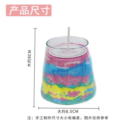 Mother's Day DIY Sand Painting Aromatherapy Candle Gift Box Handmade Creative Aromatherapy Birthday Candle Niche Advanced Gift Box