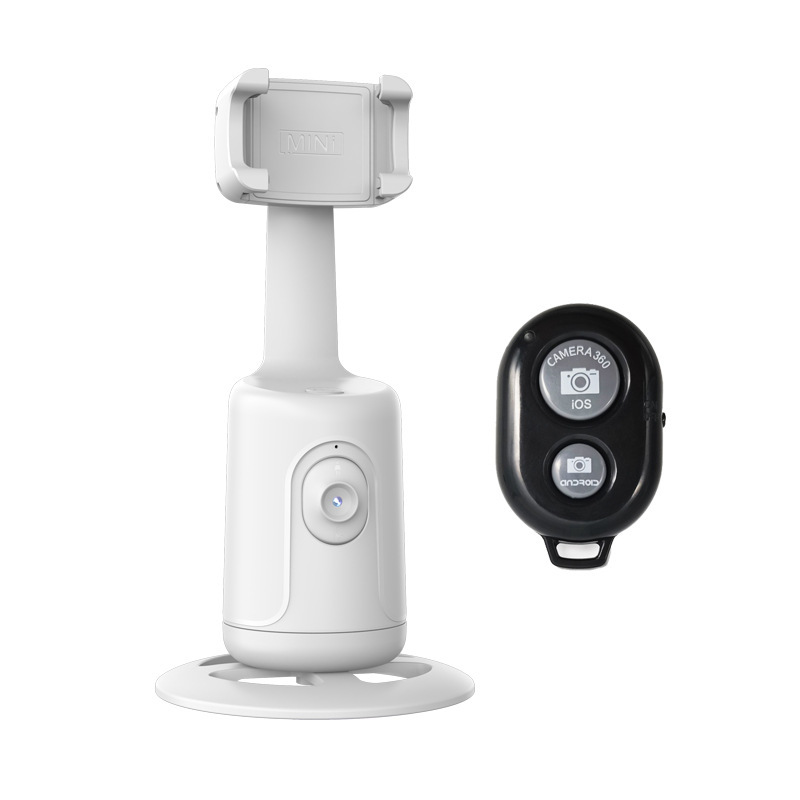 Soporte de seguimiento panorámico del teléfono móvil P01, reconocimiento inteligente de 360 °, estabilización de seguimiento de la cámara facial AI