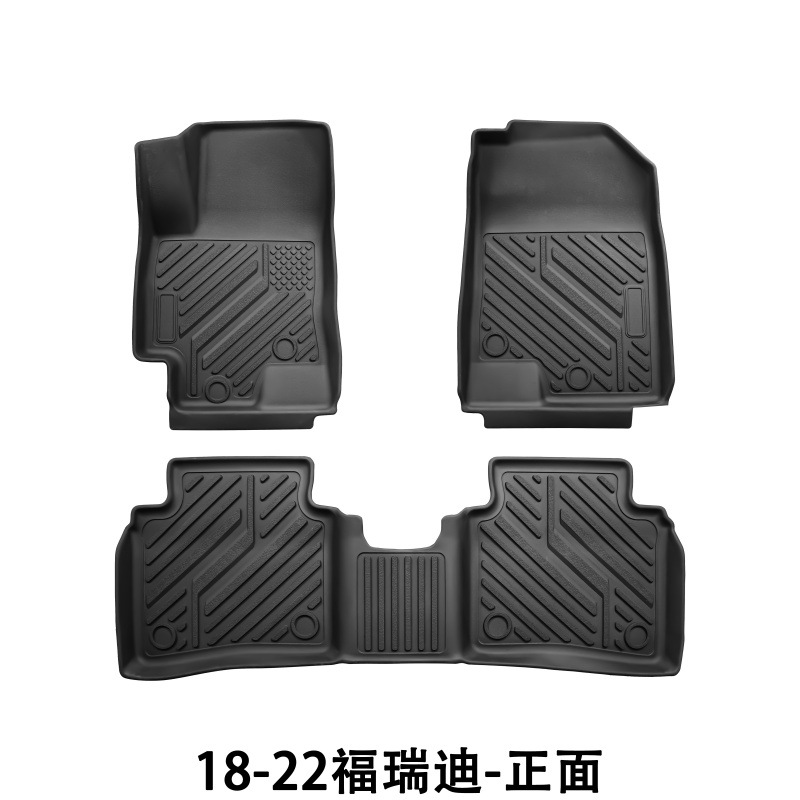 Suitable for 18-22 Models of Forerunner, Anti-Scratch and Wear-Resistant Modified Interior Accessories, Forerunner Eco-Friendly Tpe Floor Mats