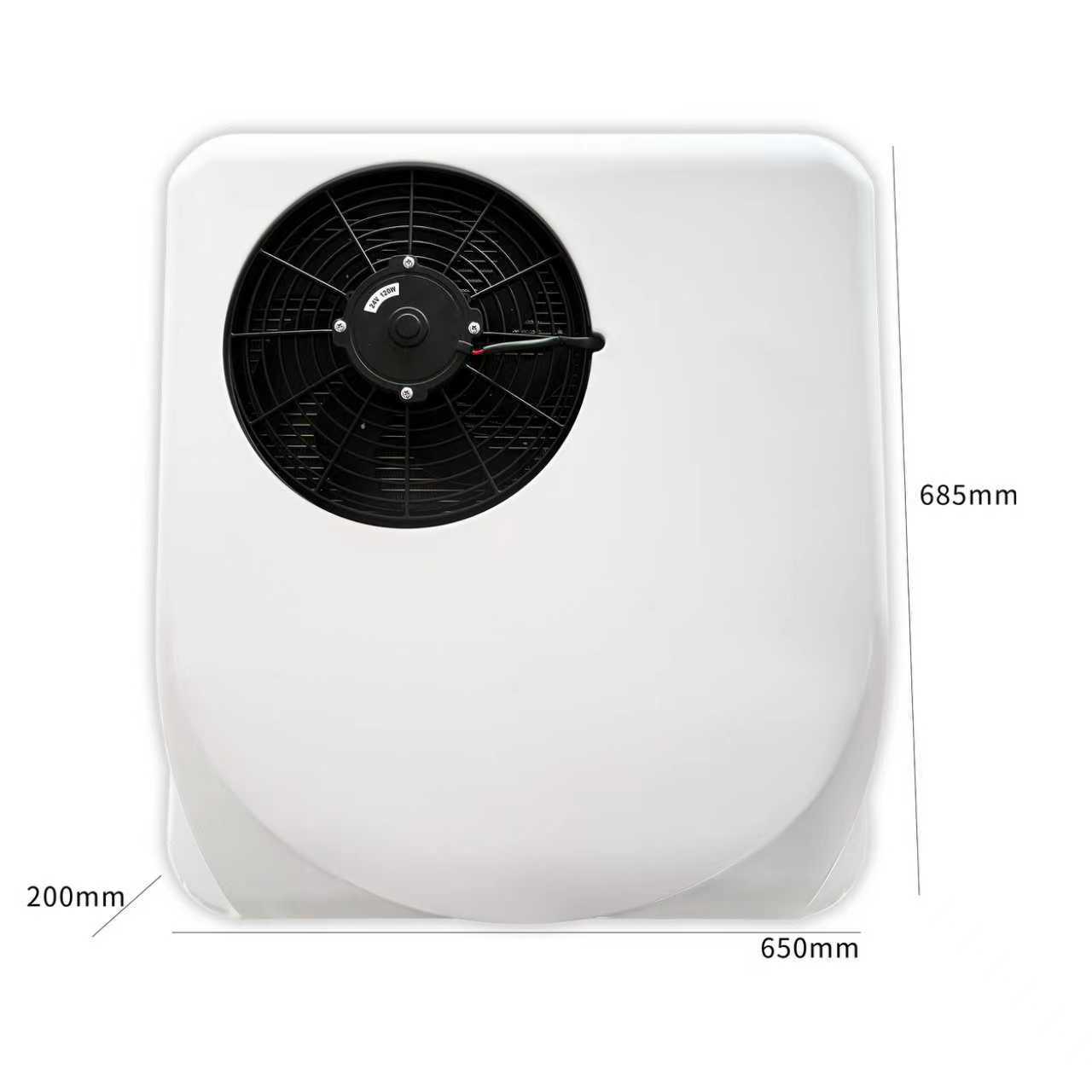 Factory Truck Air Conditioner Integrated with Parking Mode, 12V/24V/115V/220V Wide Voltage Range, Suitable for Rvs and Food Trucks