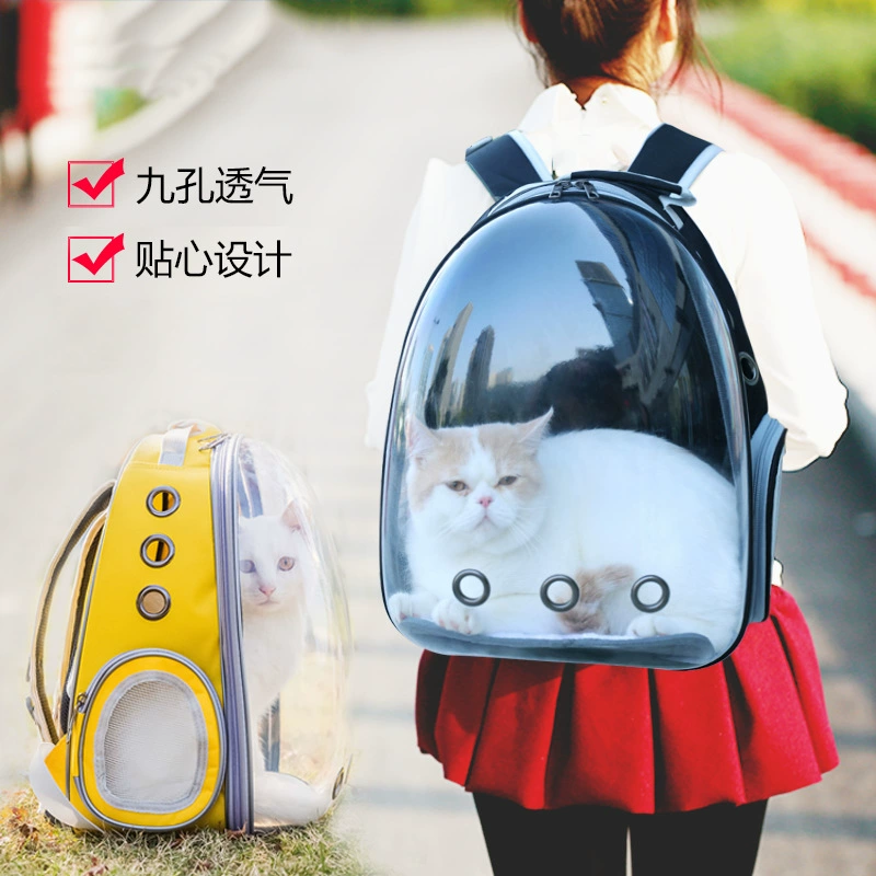 Breathable handheld capacious bag, space backpack, worn on the shoulder