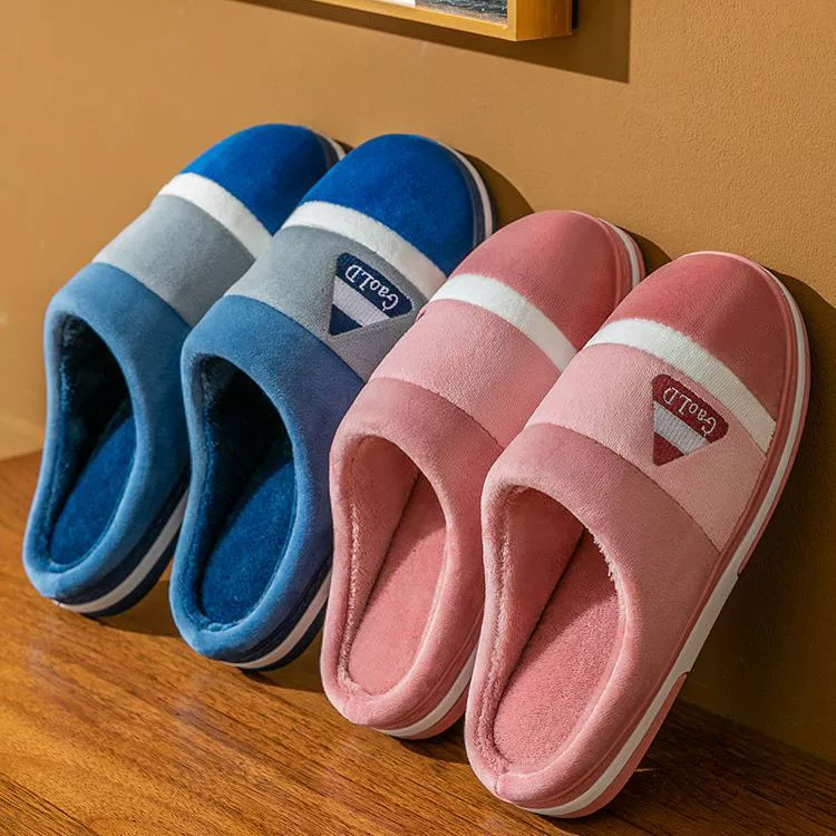 Зимняя хлопковая обувь больших размеров, теплые домашние хлопковые тапочки, домашние и домашние шерстяные тапочки, мужская обувь, женские зимние тапочки для пар