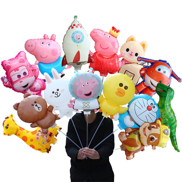Cartoon big balloon