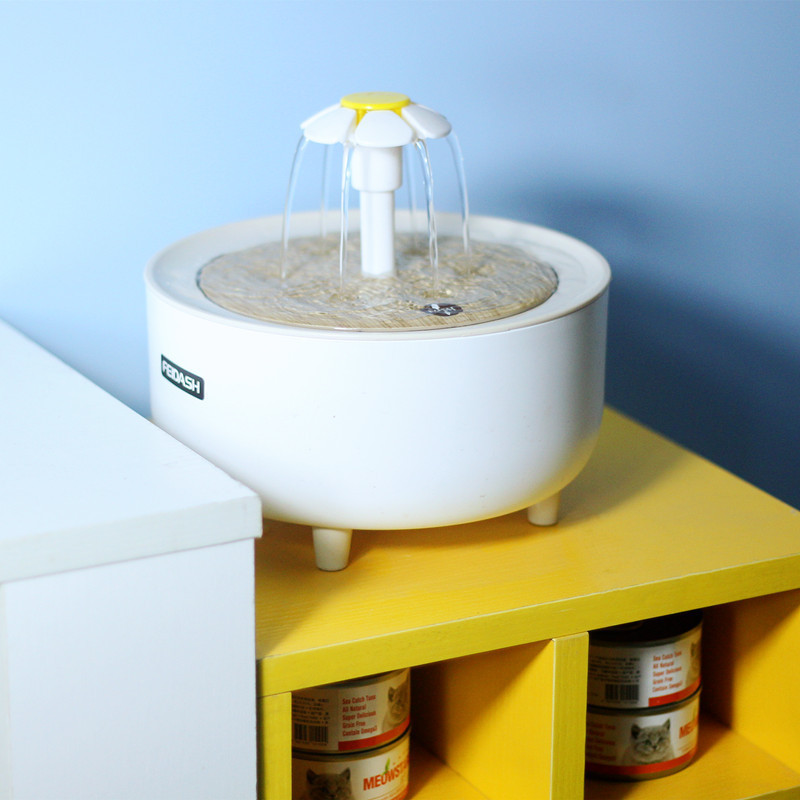 ペット給水器、猫用ウォーターディスペンサー、循環ろ過猫用ウォーターディスペンサー、ペット用流動水スマート給水器|undefined