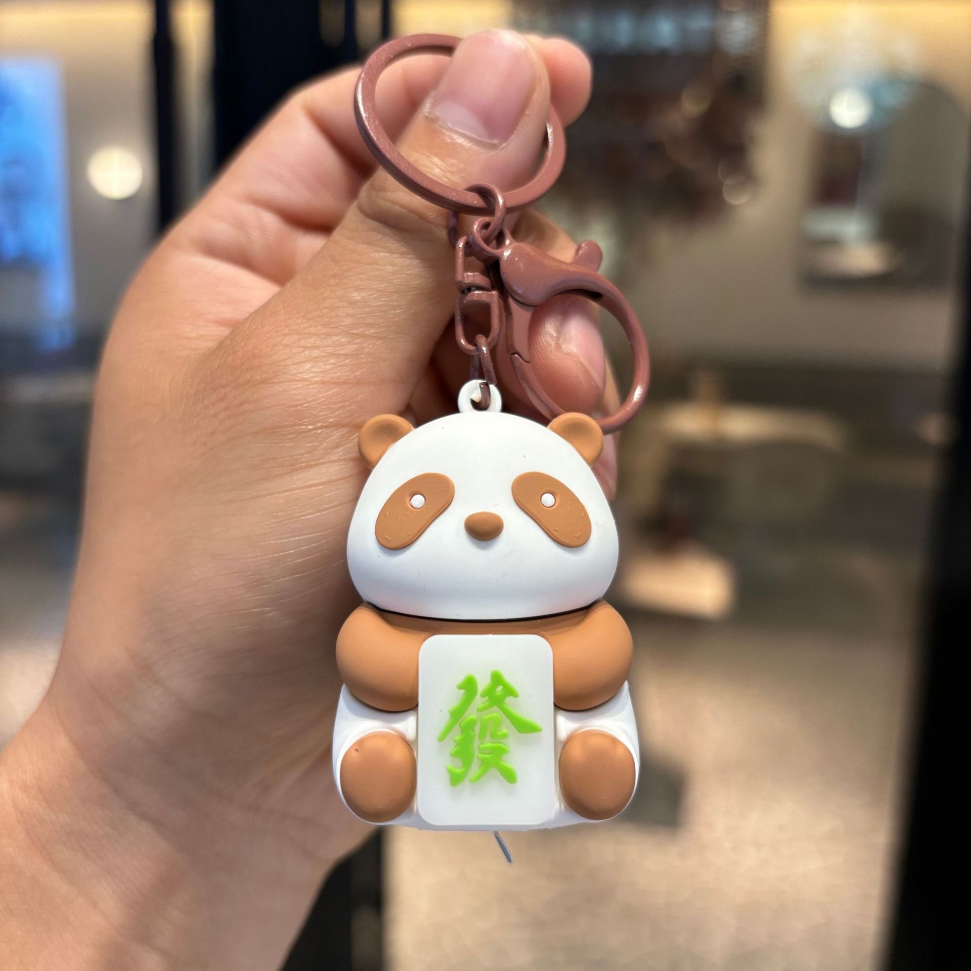 Transfronterizo Kapibara iluminación llavero Kullomi llavero muñeca pequeño beaver colgante colgante