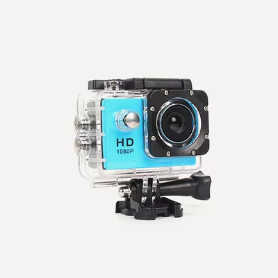 Motorcycle driving recorder Camera Snorkeling Waterproof - dream-blue-900mh-battery-can-be-charged-while-using-without-memory-card