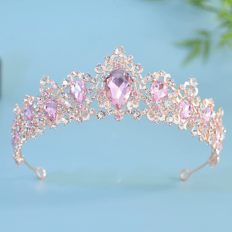 2025 новый летний стиль, сплав, материал, стиль бабочки, женская корона, независимая европейская и американская свадебная праздничная одежда на день рождения