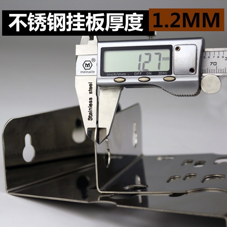 Purificador de agua de pieza colgante de acero inoxidable de una sola etapa de 10 pulgadas 1,2 MM de espesor Colgante placa frontal filtro botella pieza colgante