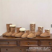 雪地靴女经典款保暖棉鞋男