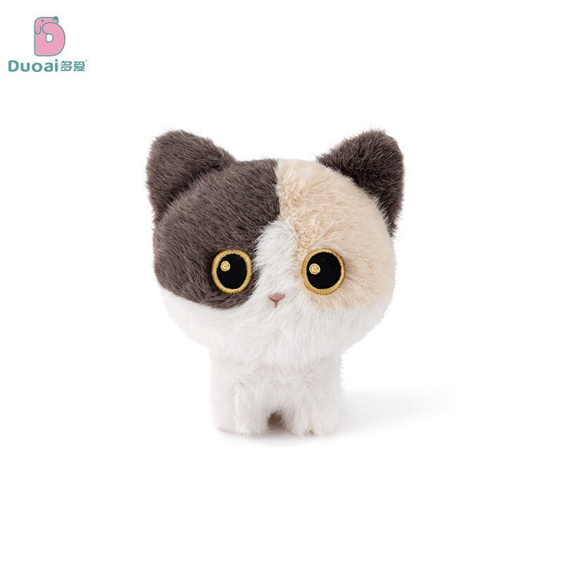 Duai 本物の猫ぬいぐるみペンダントシャム猫人形キーホルダーヒーリングバックパック装飾ペンダント|undefined