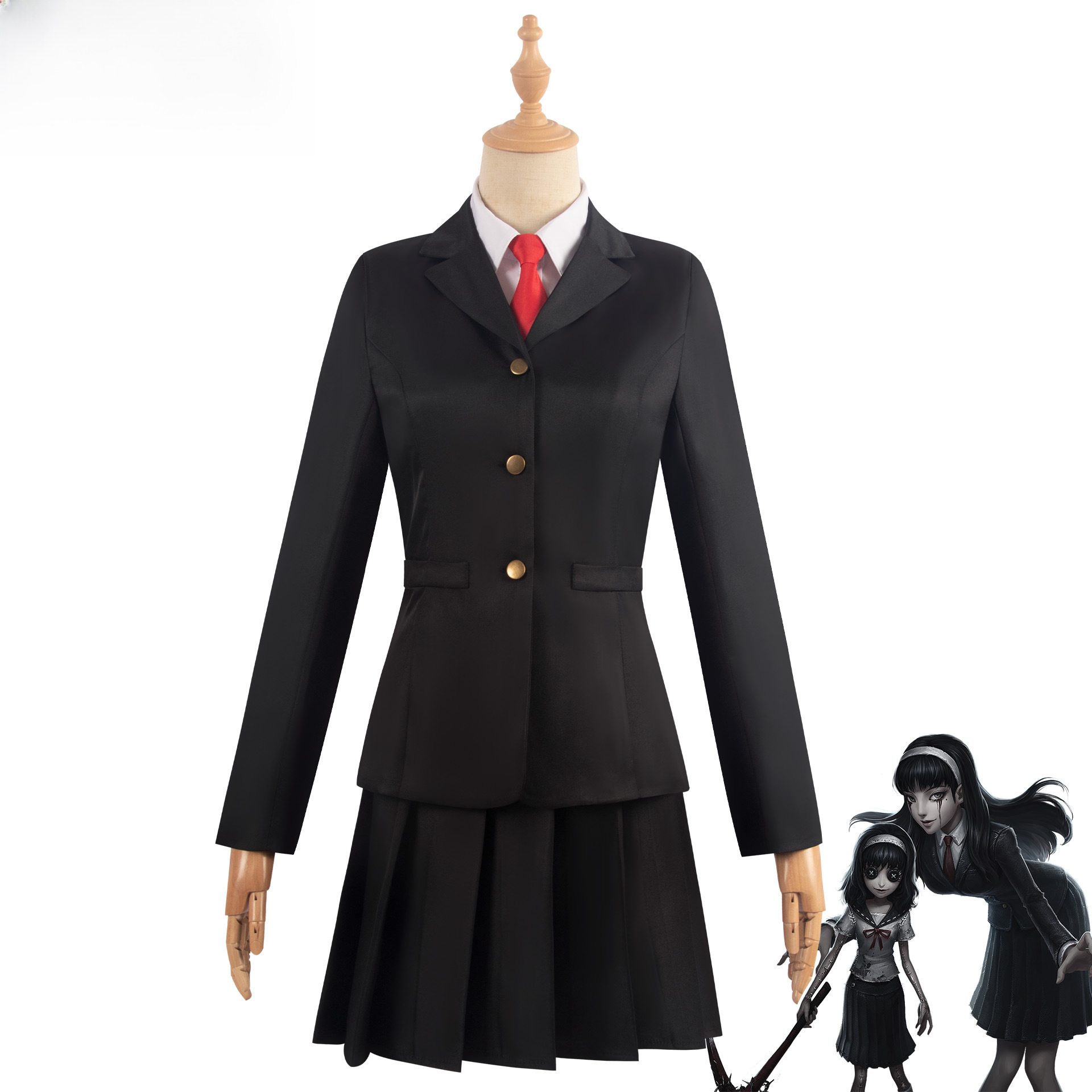 第五人格cos服夢之女巫信徒制服川上富江cosplay二次元服裝女套裝