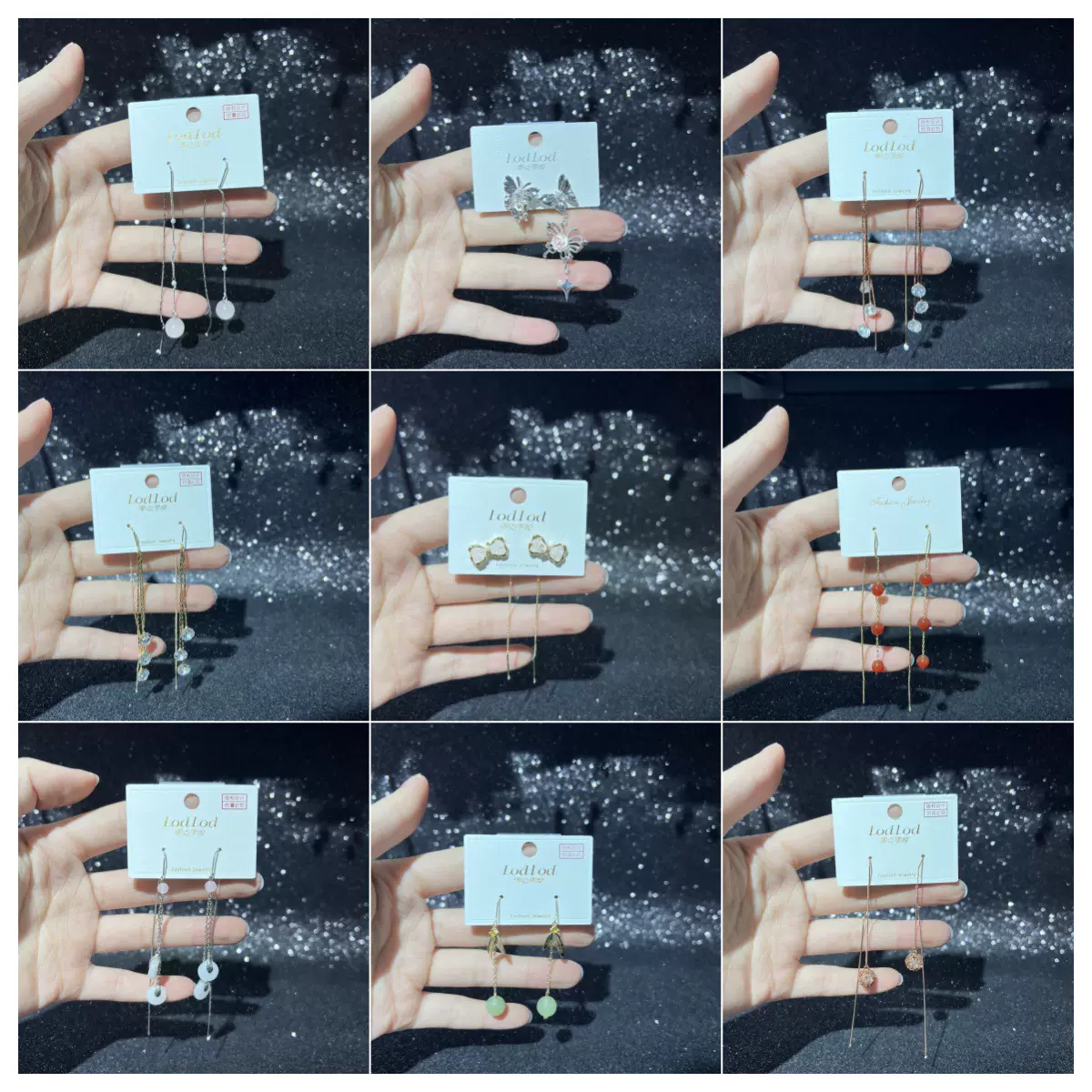 新款独特几何设计耳线时尚百搭原创轻奢环保电镀门店批发