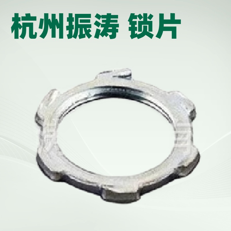 Steel Locknuts  钢管锁母/镀锌管锁片/钢管薄螺母/管接头螺母