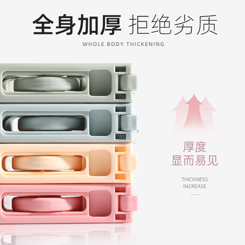 Travel folding clothes hanger, business trip, hotel trip, multi-purpose compact drying clothes hanger, portable sock clip