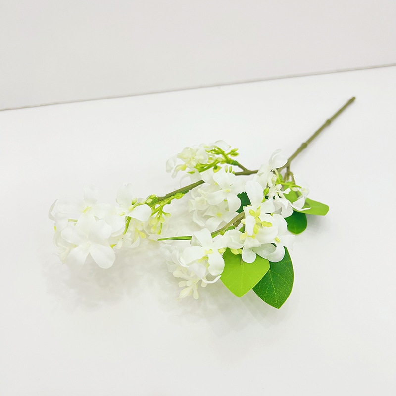 仿真花桂花枝千里香婚庆家居装饰酒店落地装饰假话拍摄道具假花|undefined