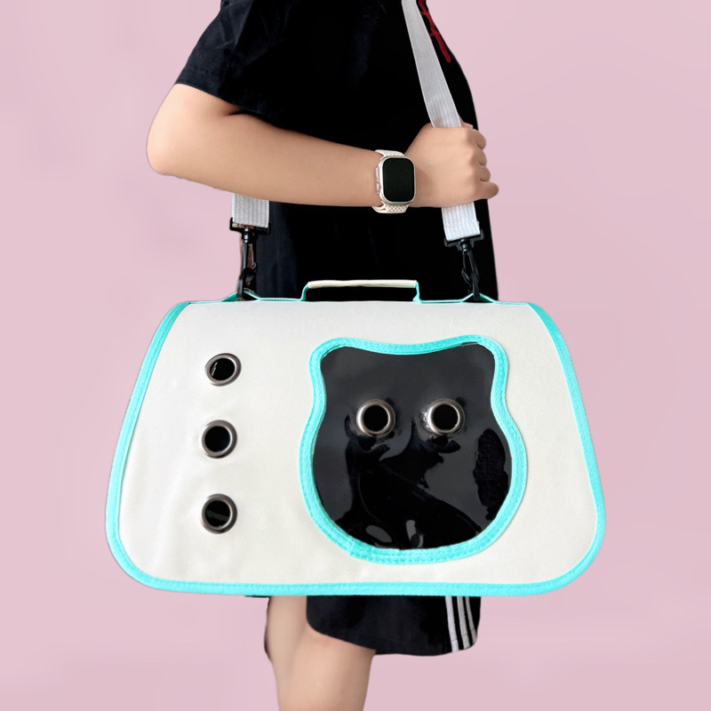 Cat Outdoor Handheld All-Season Foldable Portable Large Capacity Pet Bag_voghion.com