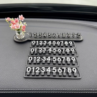 Nömrəli dayanma kartı, mobile car phone number plate