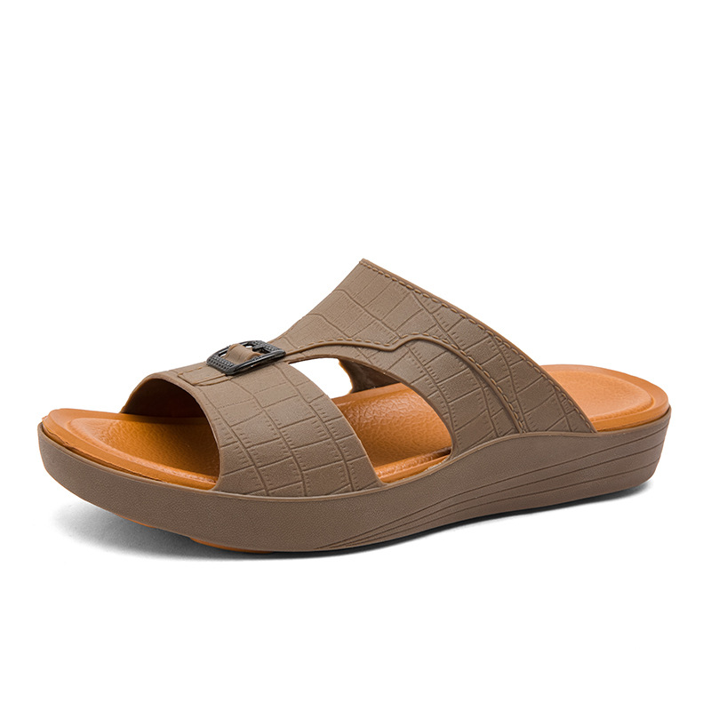 Moda de verano para papá zapatillas de moda transfronterizas grandes zapatillas casuales de hombre árabe