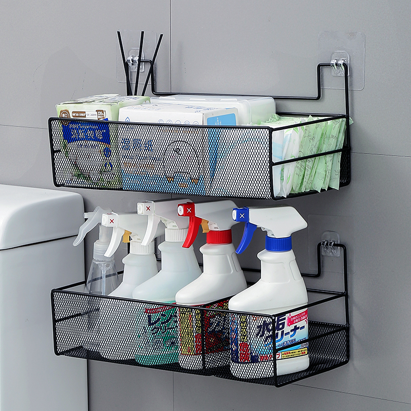 Bathroom storage rack No punch-out above toilet bathroom toilet…