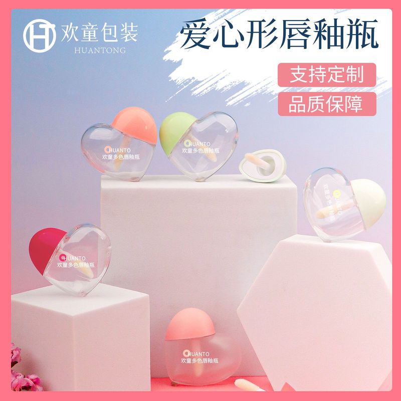 国境を越えた新型8ml愛唇彩管唇釉薬管多色唇彩分注管口紅管空管スポット|undefined