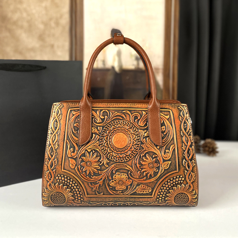 轻奢品牌斜挎女包中年妈妈包欧美时尚高级感女士手提包女百搭送礼