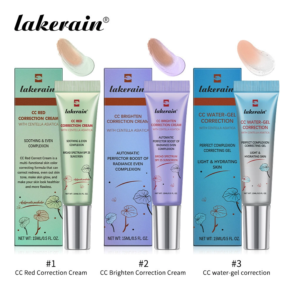 CC-крем Lakerain Centella Asiatica корректирует тон кожи, увлажняет и является легким и тонким, стойким увлажняющим CC-кремом перед макияжем.