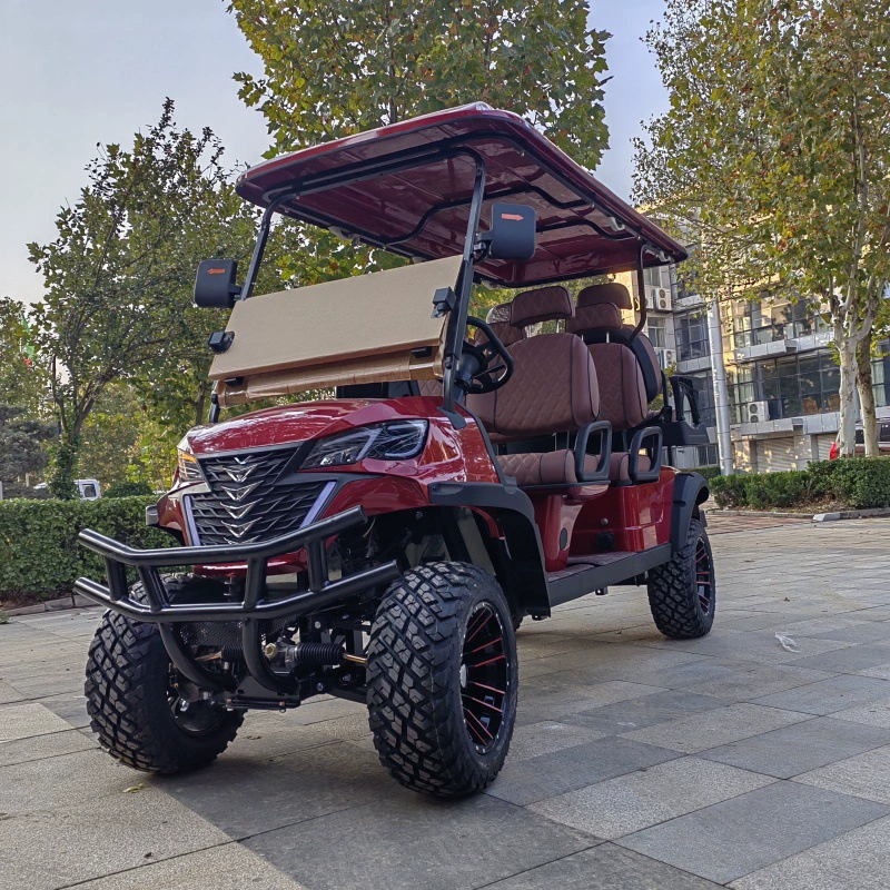 Электрический экскурсионный автомобиль, код сканирования живописных мест, автомобиль для просмотра недвижимости в отеле, патрульный автомобиль безопасности, электрический гольф-кар