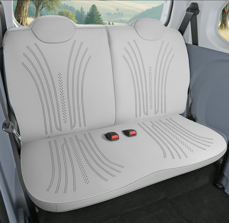 2025 Pentium Pony Special Suede Leather Saddle Pad, Wear-Resistant and Comfortable for All Seasons, Cartoon Car Seat Cushion and Seat Cover