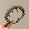 3# brown twist hairband