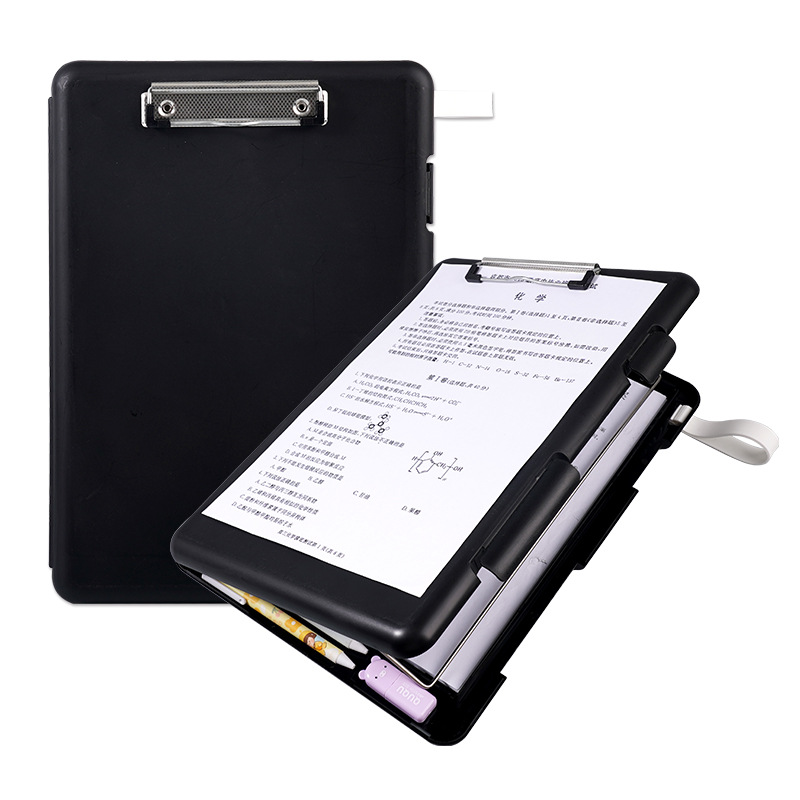 Estilo ins Morandi color dormitorio almacenamiento archivo caja A4 transparente CAJA DE INFORMACIÓN PP plástico cosméticos papelería caja