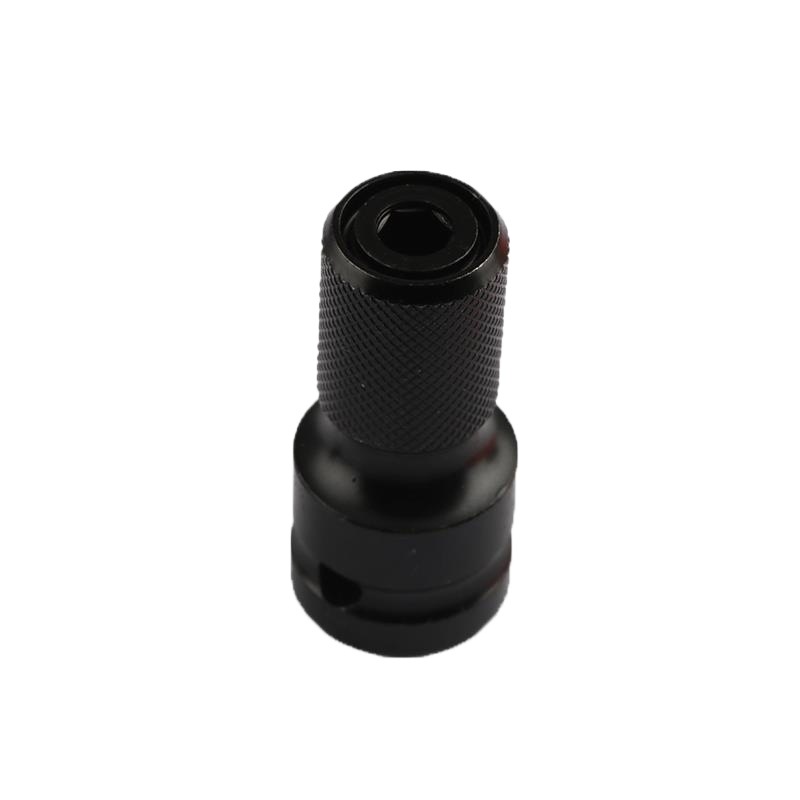 Conector de llave eléctrica con cabeza de conversión de cañón de aire hexagonal interior manguito de soporte telescópico 1 / 2 rotación 1 / 4 broca de perforación