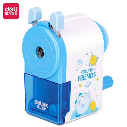 Deli Stationery 0641 pencil sharpener hand-cranked pencil sharpener pencil sharpener pencil sharpener manual pencil sharpener for children