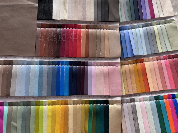 肤感287羊纹 pu皮革柔软手感轻薄设计师面料包袋皮衣服装配饰料