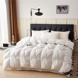 Autumn and winter light luxury Girl Flower Craft 95 white goose down quilt light close-fitting warm Breathable High-end down quilt core