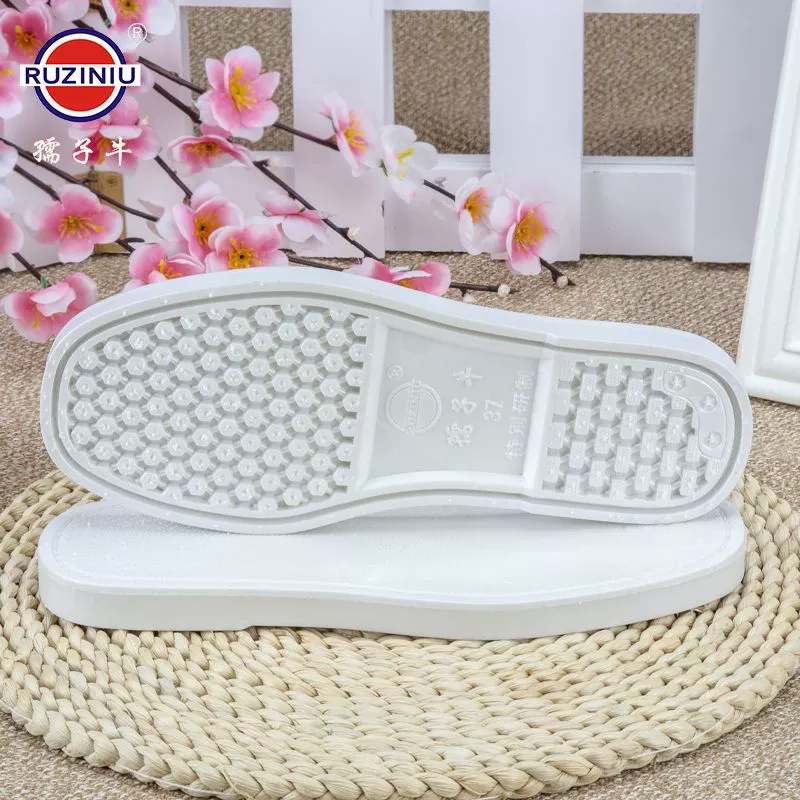 Подошва Ruziniu, набор шерстяных губок ручной работы, хлопковая подошва для обуви, нескользящая износостойкая Тканевая обувь, хлопковая подошва для обуви