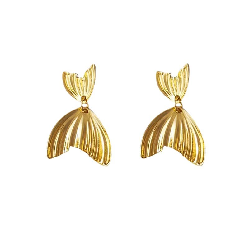 Серебряная игла, маленькие дизайнерские серьги, серьги-кольца, образец серебра 925, тренд сезона, стиль лёгкой роскоши