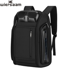 新款高档商务背包男款防水双肩包大容量出差多功能简约大气电脑包
