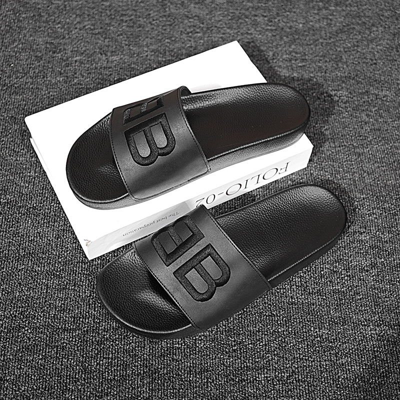 Pantuflas para hombre 2025 nuevo estilo explosivo sandalias de plataforma exterior zapatos de playa cómodos de gran tamaño