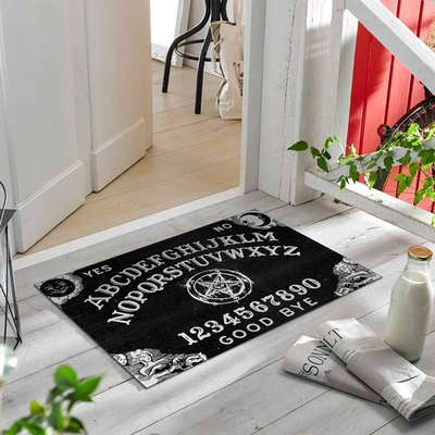 Avtomobil döşəmə paspasları — Pumpkin Head Mat Carpet - rzxx-gothic-black-magic-series-1-40-60cm-skin-friendly-suede