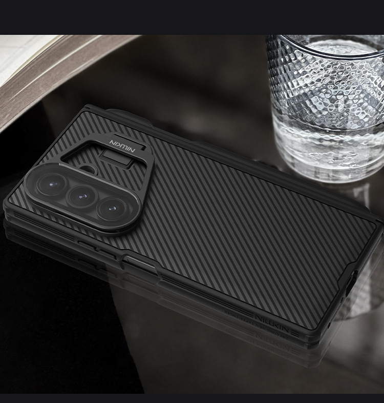 Ốp lưng gập Nillkin cho Samsung Z Fold có nắp gương trong suốt, chân đế và ngăn đựng bút W26 — Gương đen Prop cầm bút-Nắp gương trong suốt-Đen, Gương đen Prop [Phiên bản từ tính] Nắp gương trong suốt cầm bút-Đen, Gương đen Prop [Phiên bản từ tính] Nắp gương trong suốt cầm bút-Màu đen trong suốt, Samsung Z Gấp 7 5G/W26 chi tiết 14