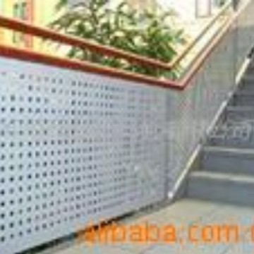 【冲孔网】加工多规格多孔型钢板网 建筑装饰楼梯扶手冲孔网