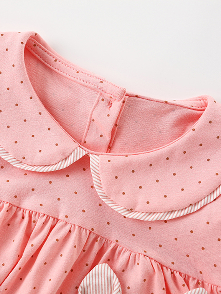 Camiseta de niña malwee transfronteriza verano nuevo estilo europeo y americano vestido para niños, camisas de cuello redondo, mangas cortas